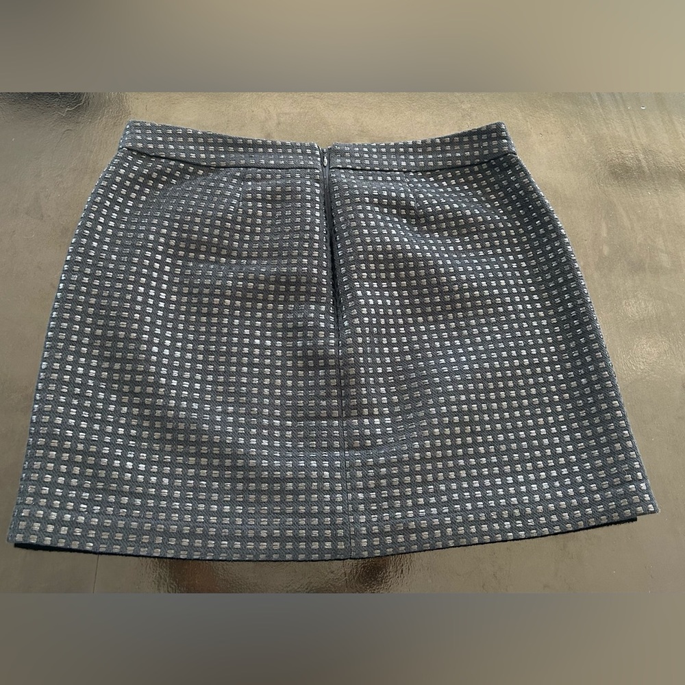 Checkered Work Pencil Skirt
